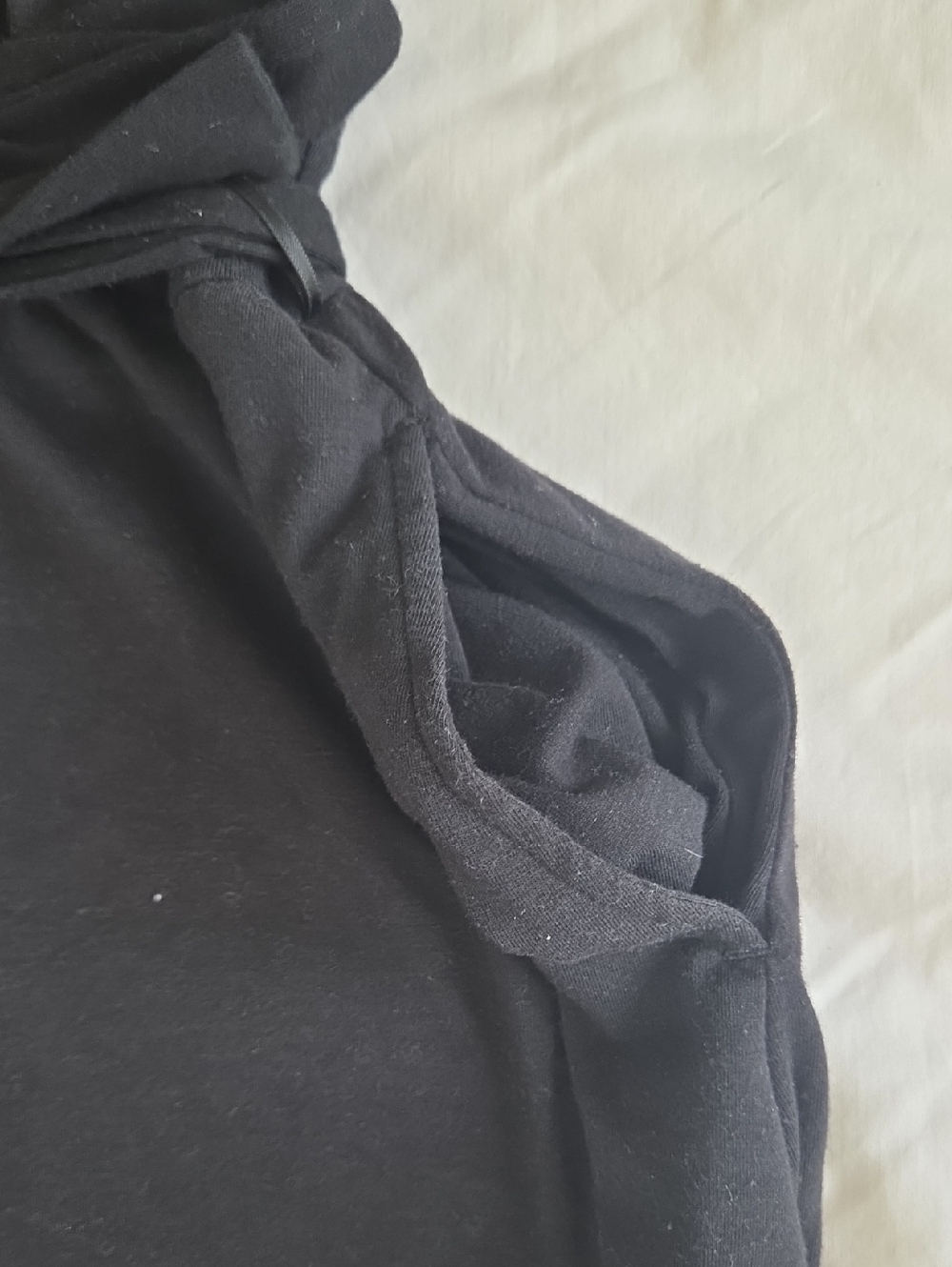 Ex-Officio Go-To 24 Hr. V-Neck Shelf Bra Travel Dress W/ Pockets Black Medium - Picture 5 of 8
